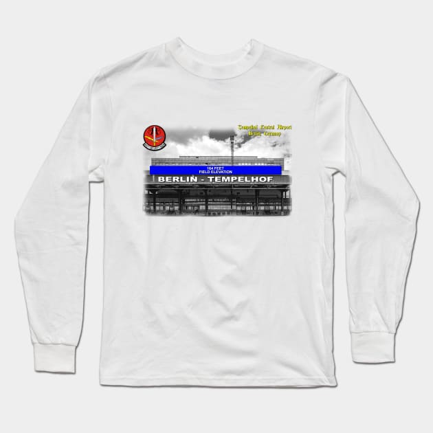 6912th Security Squadron Long Sleeve T-Shirt by VoodooNite